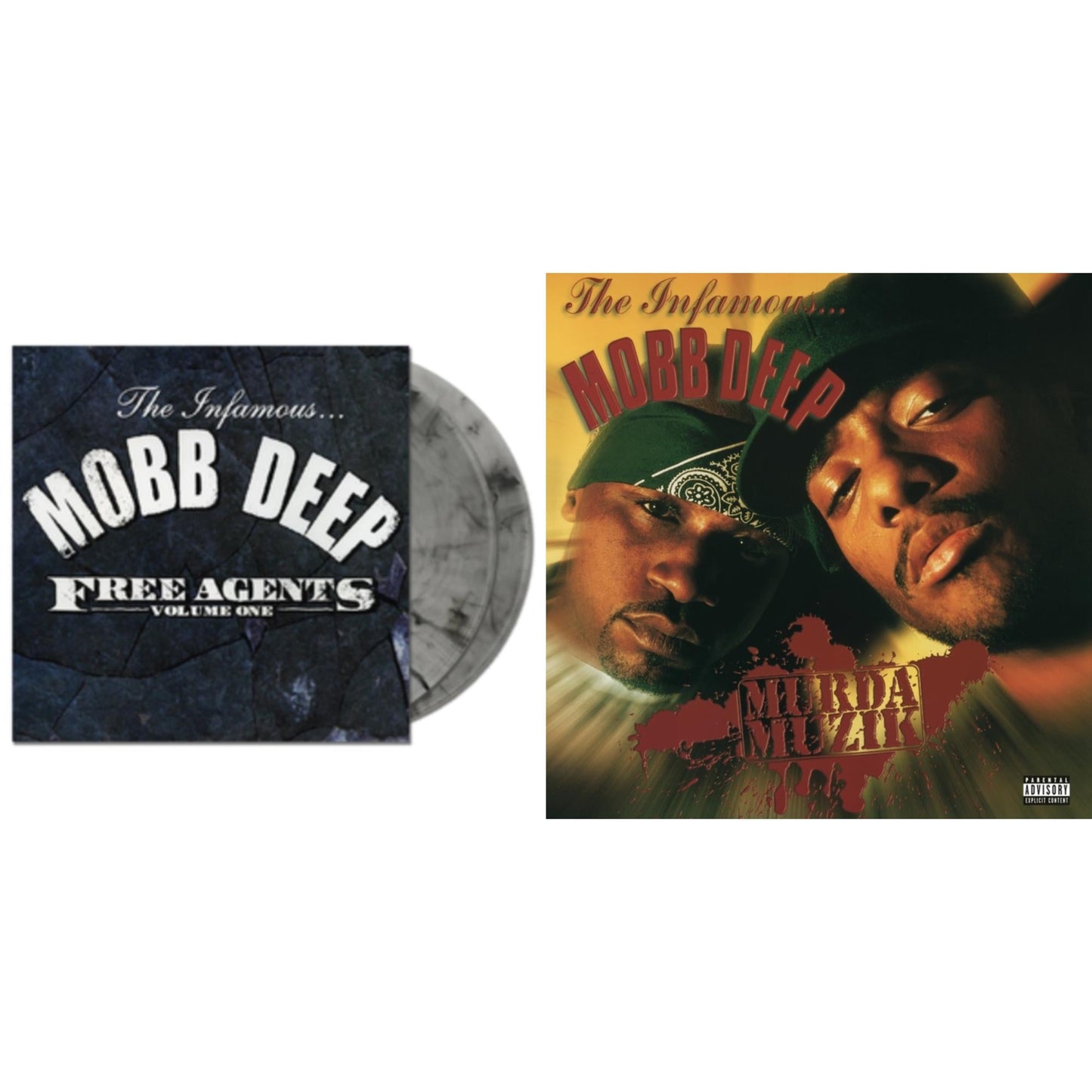 Murda Muzik (2 LP/140G Vinyl/Dl Code) & Free Agents (Smokey Clear LP Vinyl)