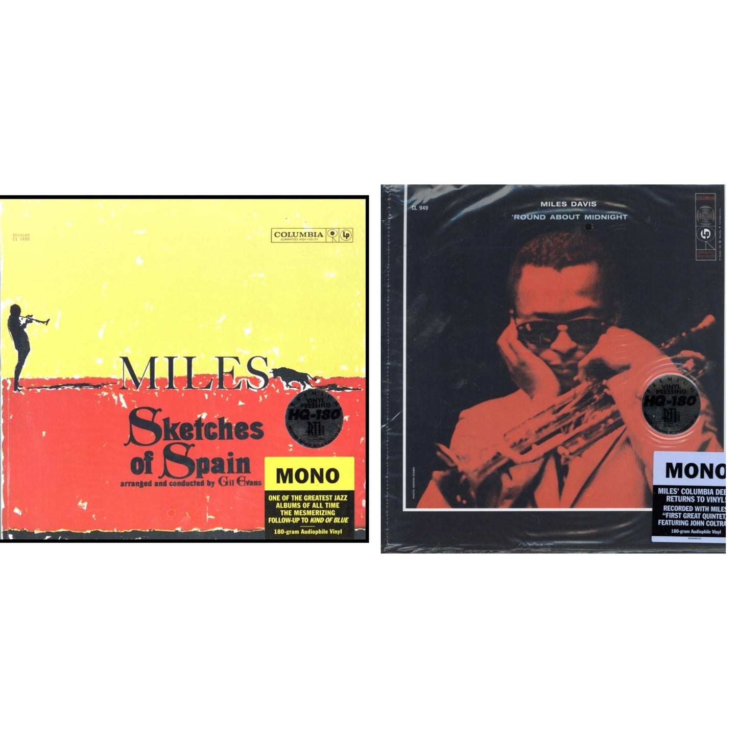 Sketches Of Spain (Mono) & Round About Midnight (180G/Mono)