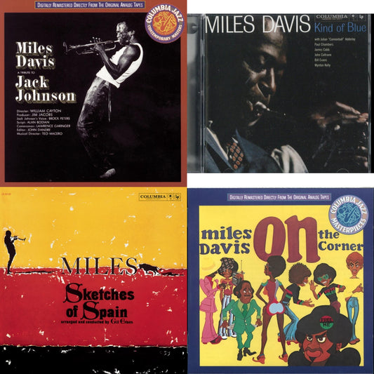 Kind Of Blue & Sketches Of Spain & On The Corner & Tribute To Jack Johnson