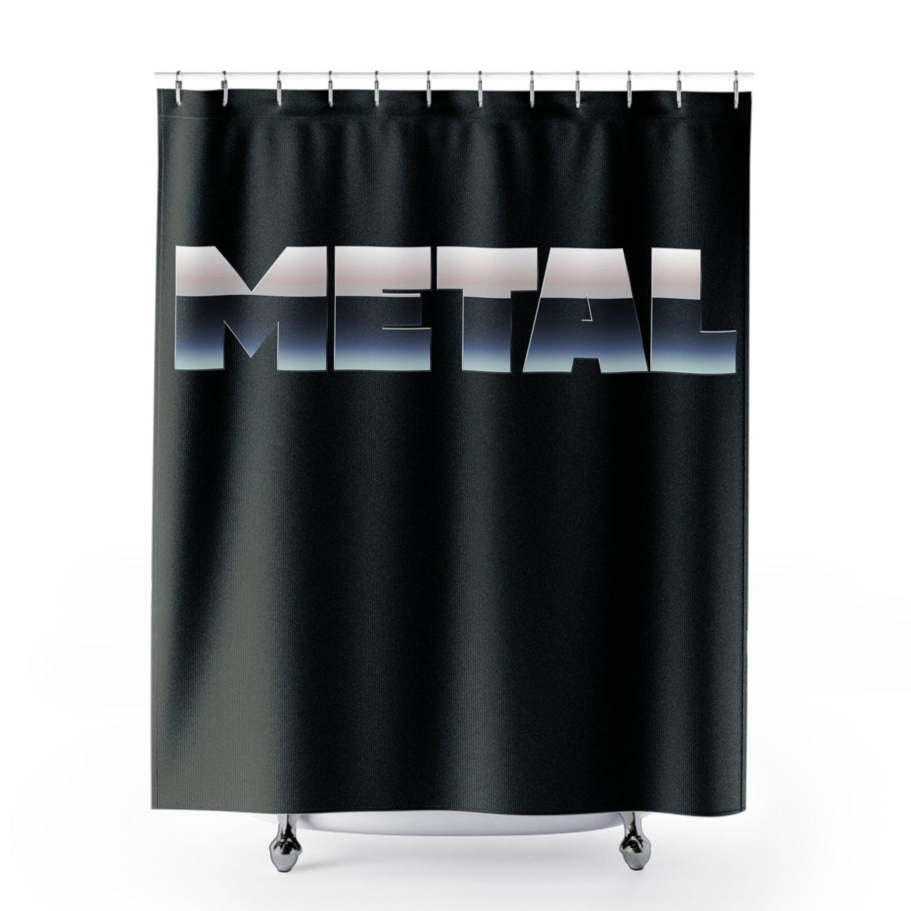 METAL Shower Curtains - Lizard Vigilante
