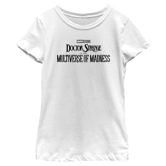 Marvel Doctor Strange 2 Logo Girls Kids T Shirt