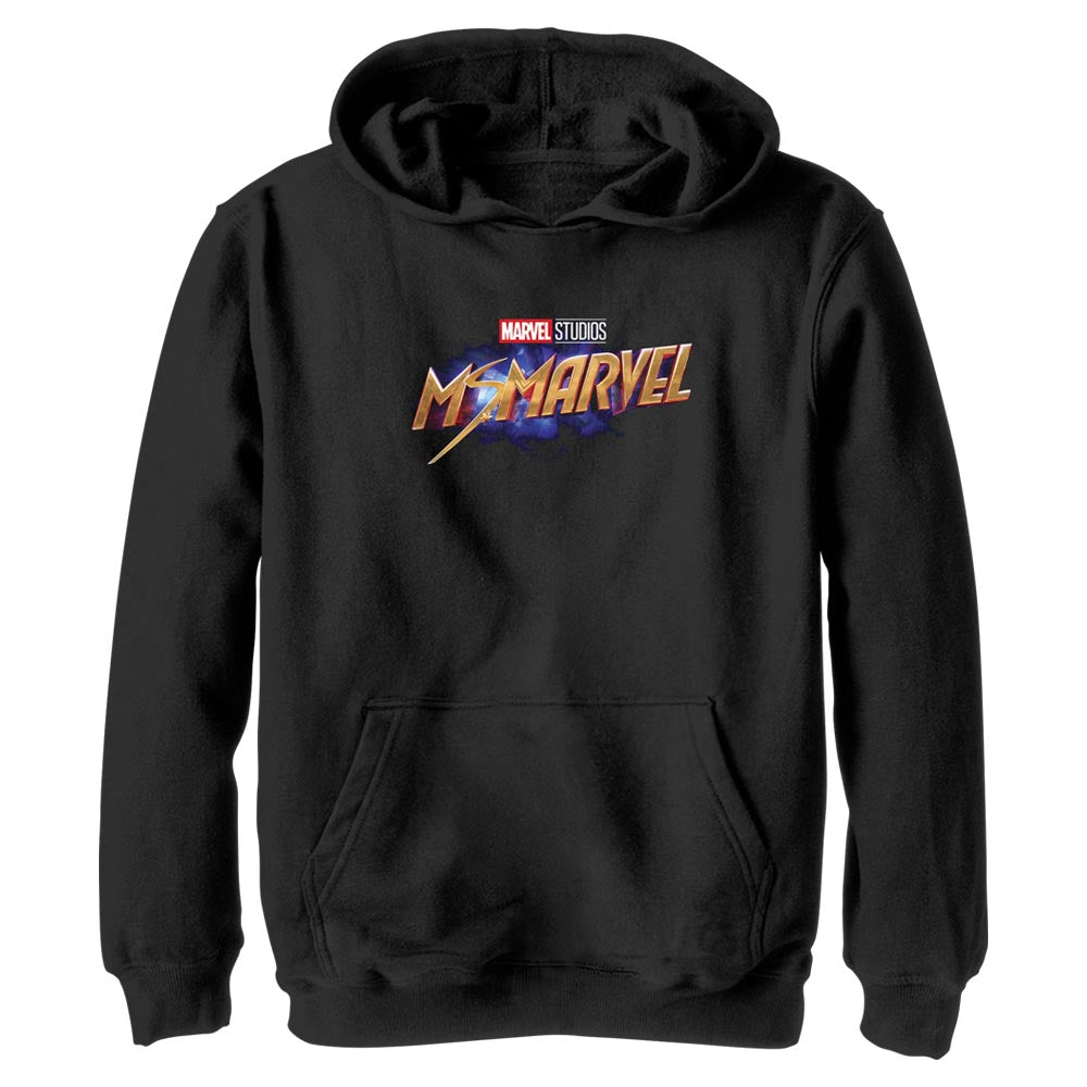 Marvel Ms Logo Kids Youth BoysLightweight Hoodie