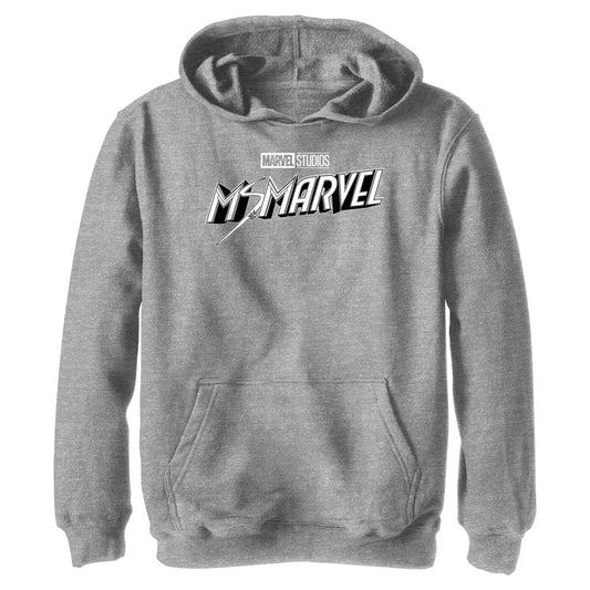 Marvel Black and White Boys Kids Lightweight Hoodie