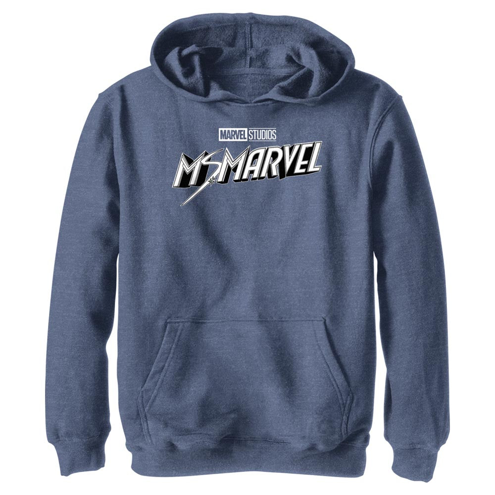 Marvel Black and White Boys Kids Lightweight Hoodie