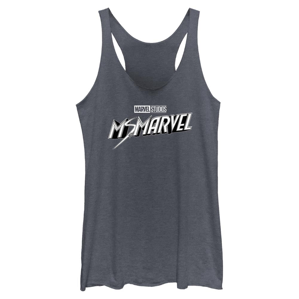 Marvel Black and White Juniors Tank Top Shirt