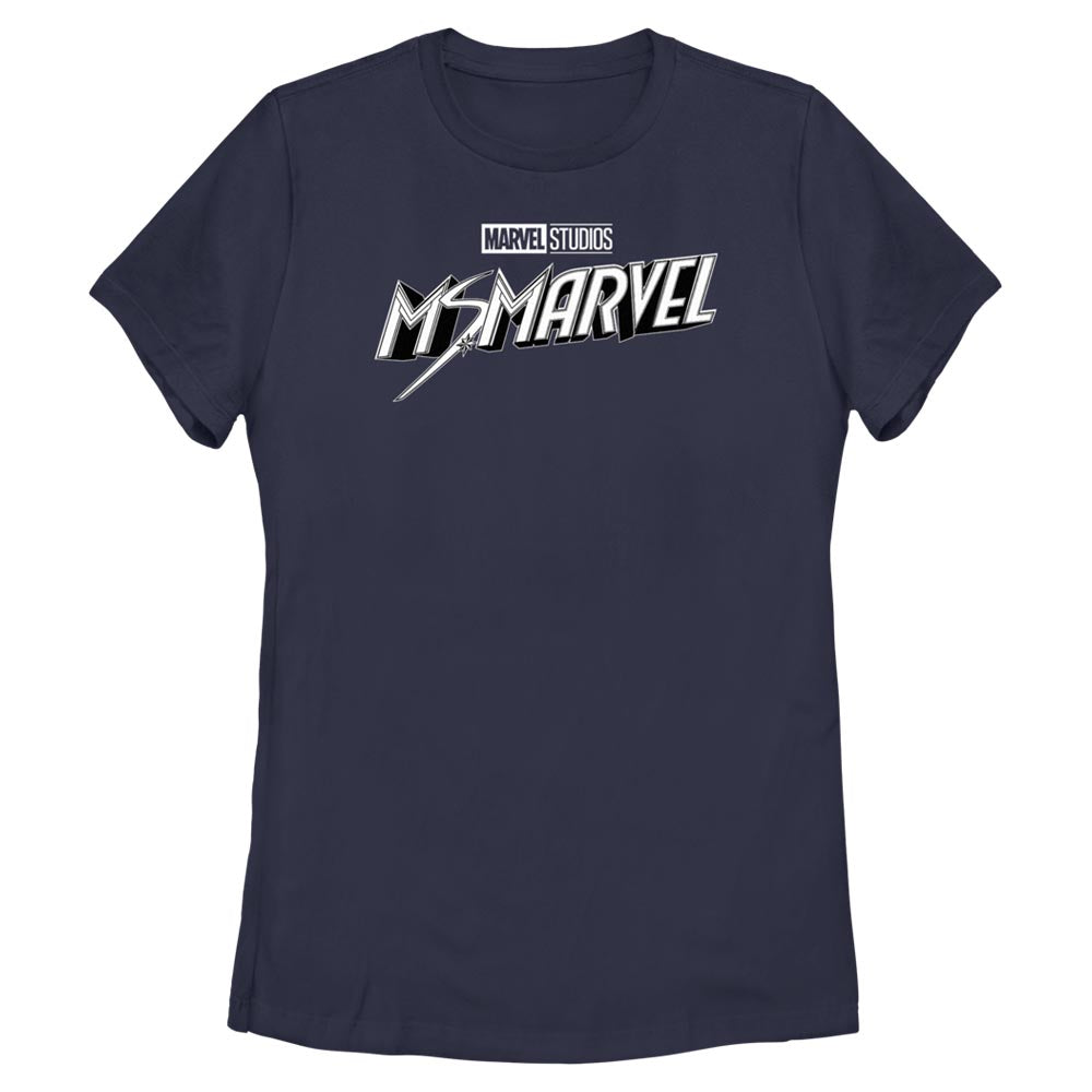 Marvel Black and White Womens  T Shirt