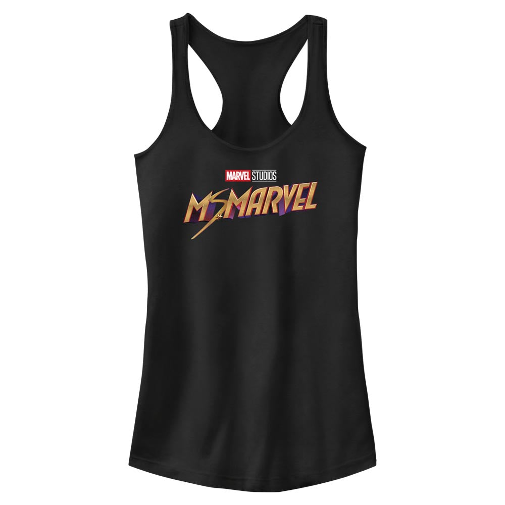 Marvel Classic Logo Juniors Tank Top Shirt