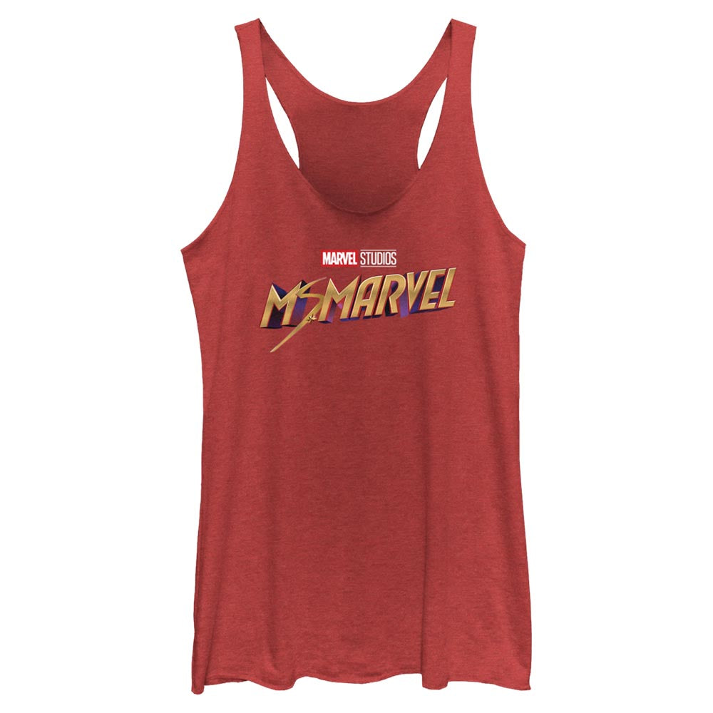 Marvel Classic Logo Juniors Tank Top Shirt