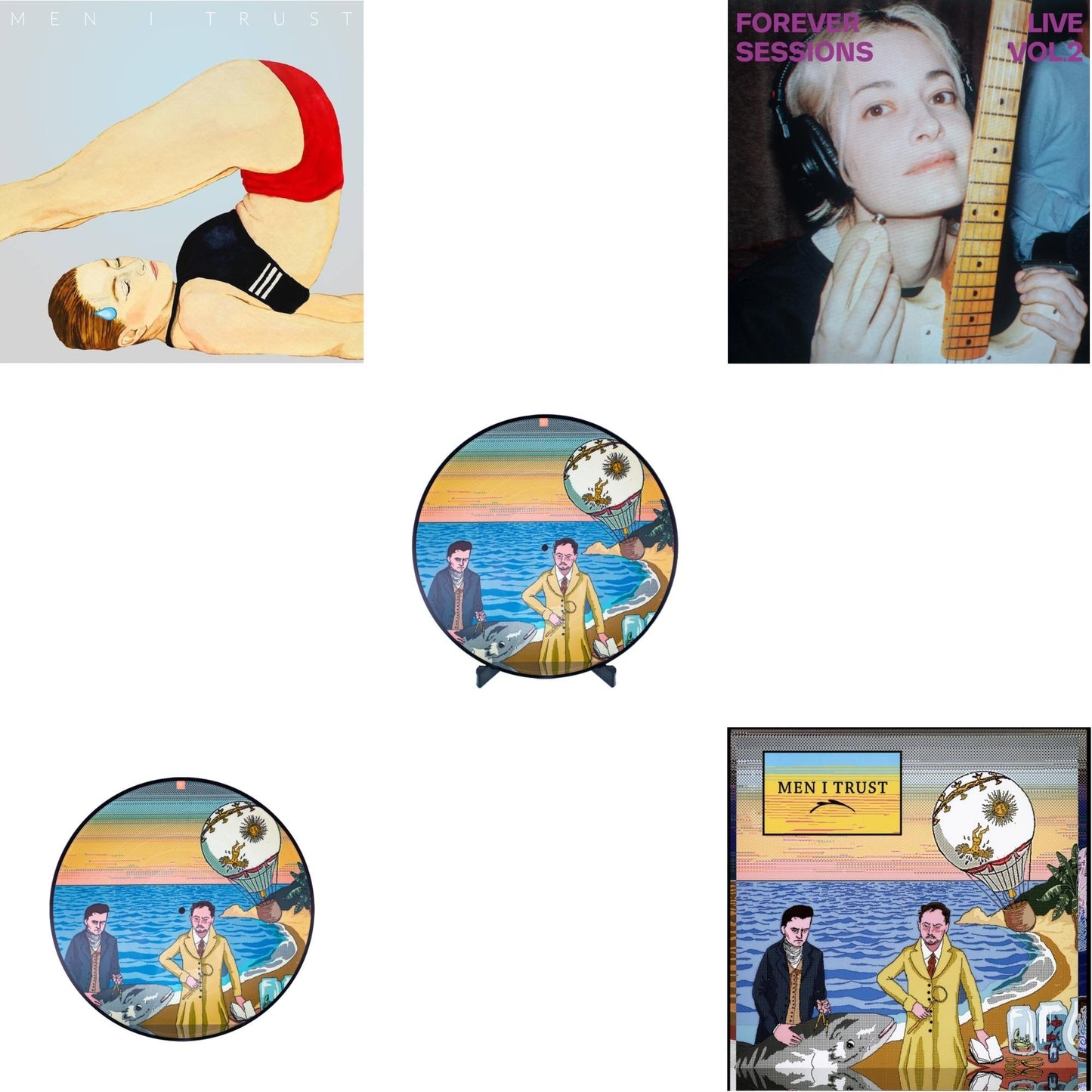 Headroom & Headoom (Picture Disc) & Men I Trust (Picture Disc) & Forever Live Sessions Vol 2  & Men I Trust