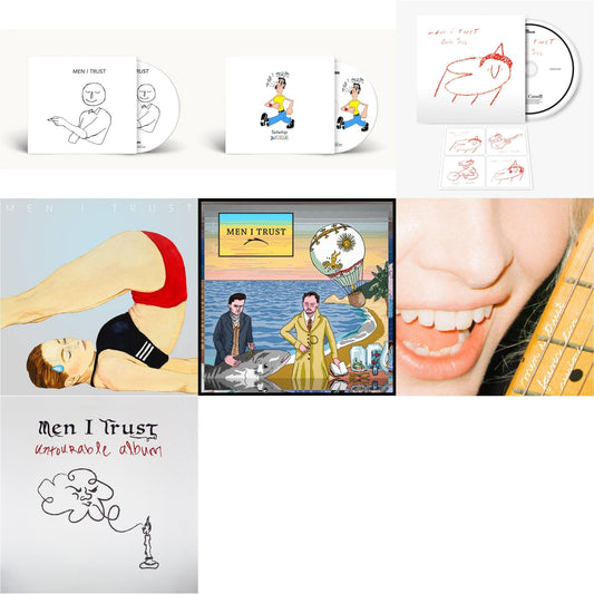 Men I Trust - S/T & Tailwhip (Deluxe) & Oncle Jazz & Headroom & Men I Trust & Forever Live Sessions & Japan Untourable Album - CD Bundle