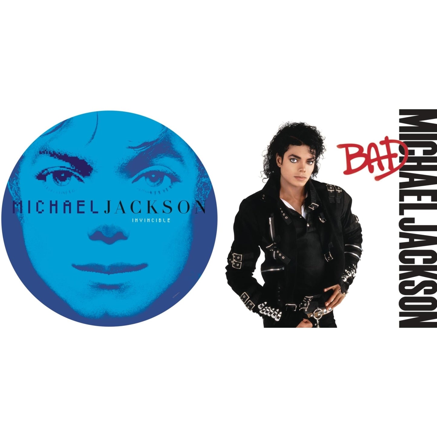 Invincible (2LP/Picture Disc) & Bad (140G/Gatefold)