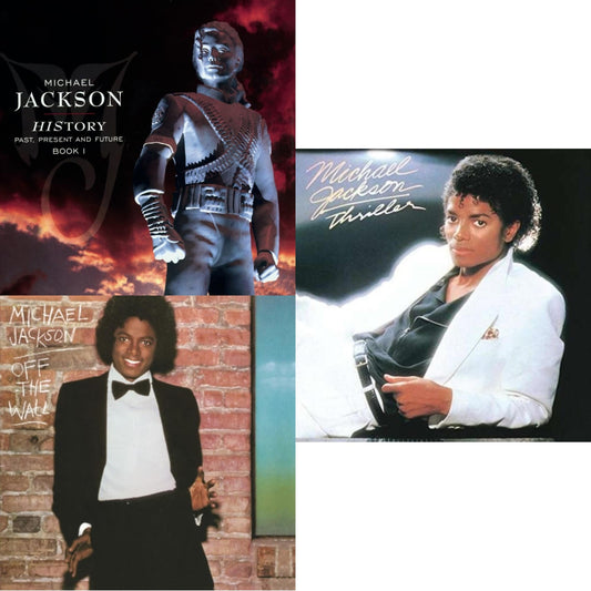 History: Past Present & Future Book 1 & Off The Wall & Thriller