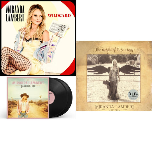 Wildcard (2 LP) (140G/Translucent Red Vinyl) & Palomino (2LP) & Weight Of These Wings (3LP/Gatefold)
