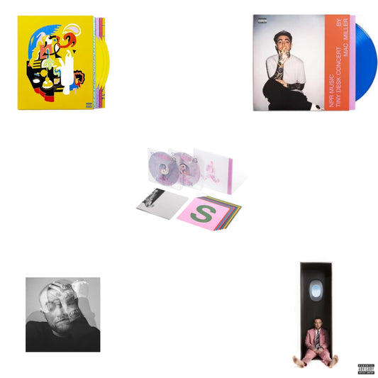 Npr Music Tiny Desk Concert (Translucent Blue LP Vinyl/B-Side Etching/Insert) & Swimming (5 Year) (2LP/Milky Clear/Hot Pink/Sky Blue Marble Vinyl) & Faces (3LP/Yellow Vinyl) & Swimming (X) & Circles (2LP/Clear Vinyl)