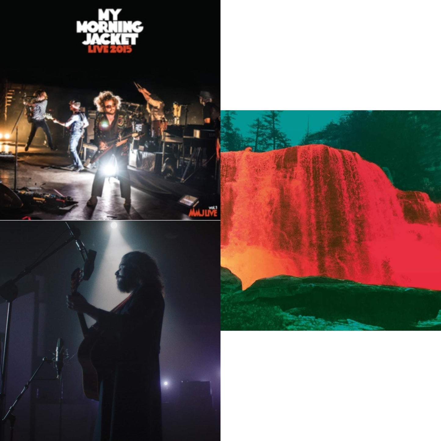 Waterfall Ii (Clear LP Vinyl) & Live 2015 (White Vinyl/3LP) & Live From Rca Studio A (Jim James Acoustic)