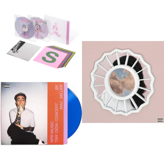 Npr Music Tiny Desk Concert (Translucent Blue LP Vinyl/B-Side Etching/Insert) & Swimming (5 Year) (2LP/Milky Clear/Hot Pink/Sky Blue Marble Vinyl) & Divine Feminine (X)