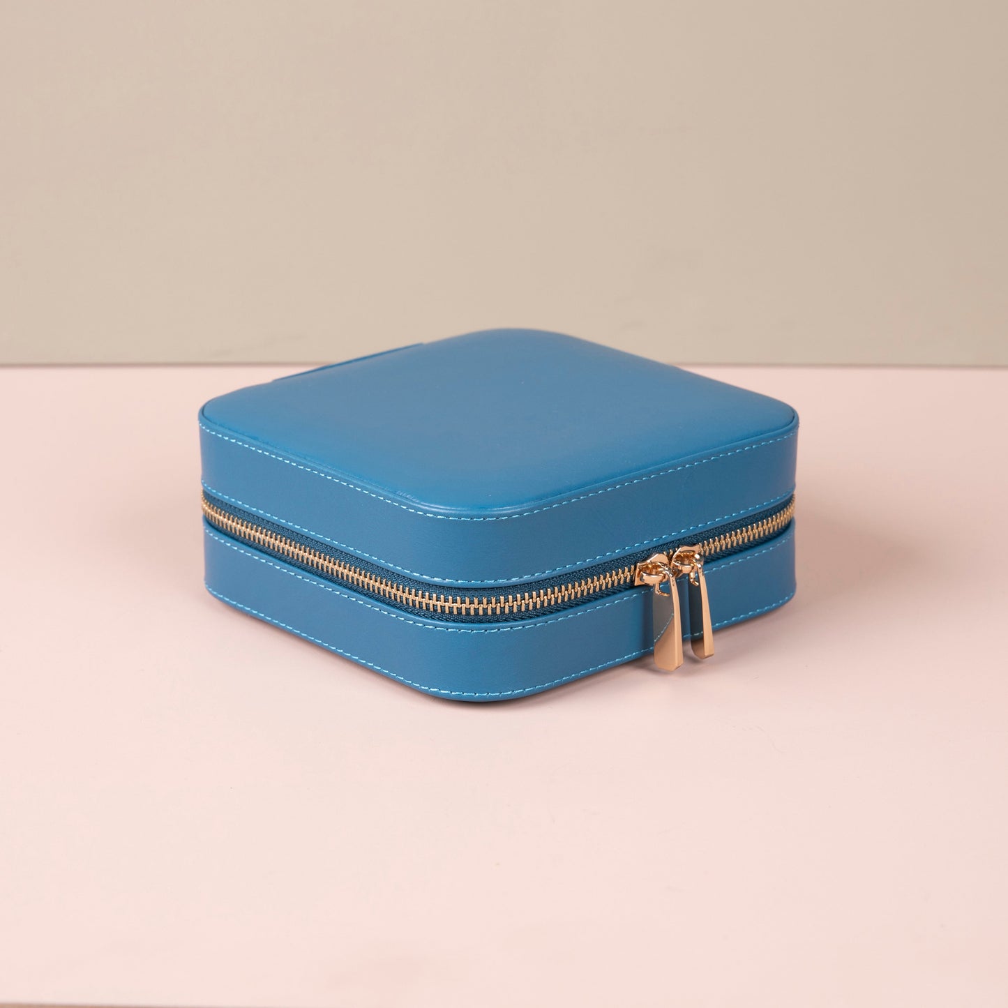 Luxury Travel Jewelry Box – Blue - Palermo