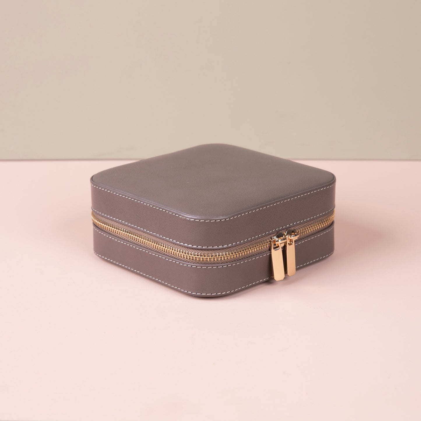 Luxury Travel Jewelry Box – Gray - Palermo