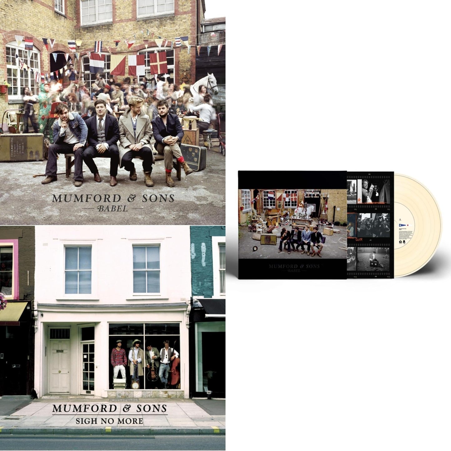 Babel (10Th Anniversary/Cream LP Vinyl) & Sigh No More & Babel