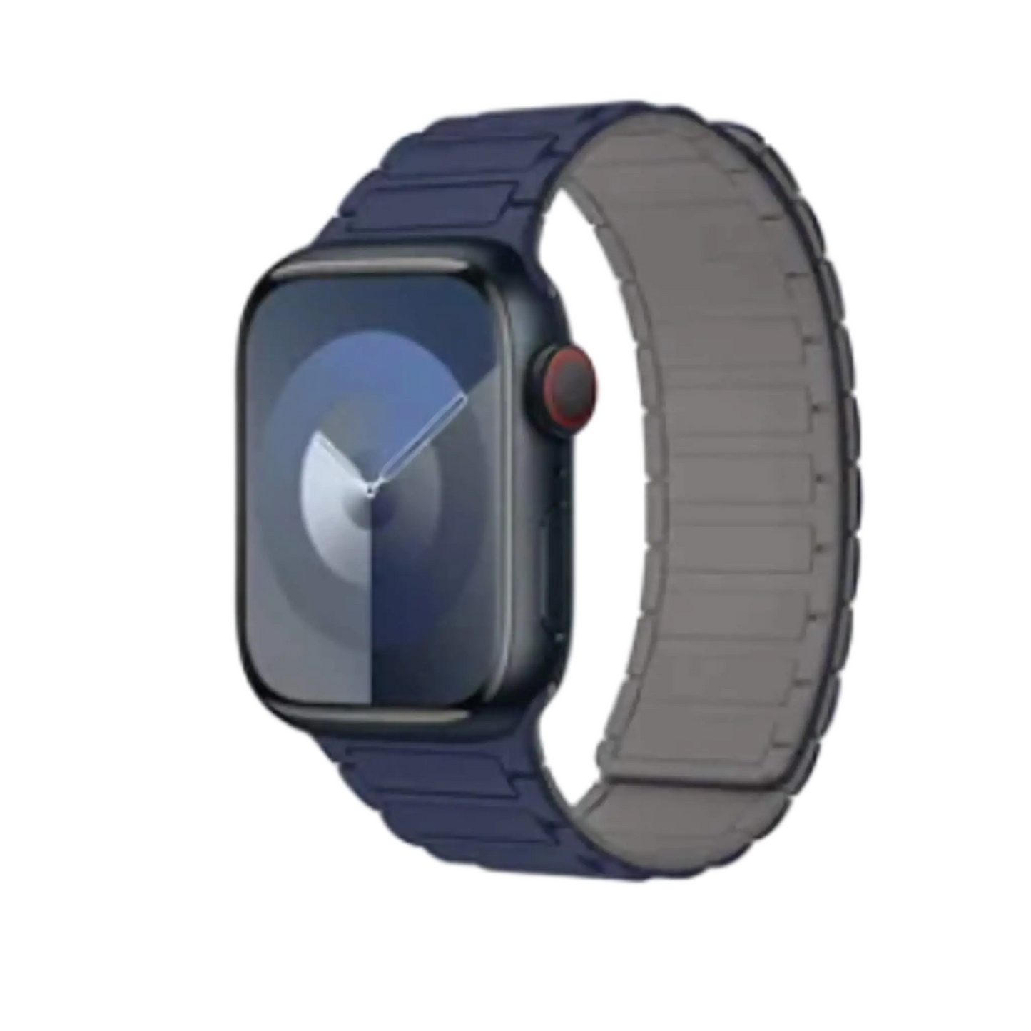 Magnetic Loop for Apple Watch Bands 44mm 40mm 49mm 45mm 41mm 38mm Silicone Bracelet iWatch Series 9 8 7 6 5 4 3 Se ultra 2 strap