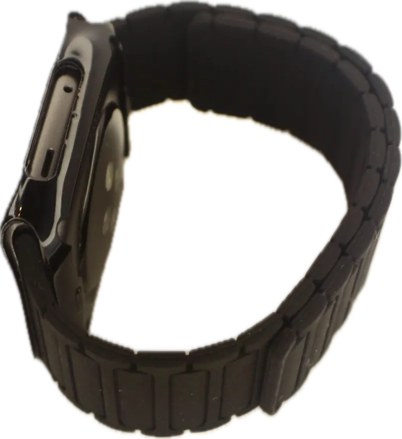 Magnetic Loop for Apple Watch Bands 44mm 40mm 49mm 45mm 41mm 38mm Silicone Bracelet iWatch Series 9 8 7 6 5 4 3 Se ultra 2 strap