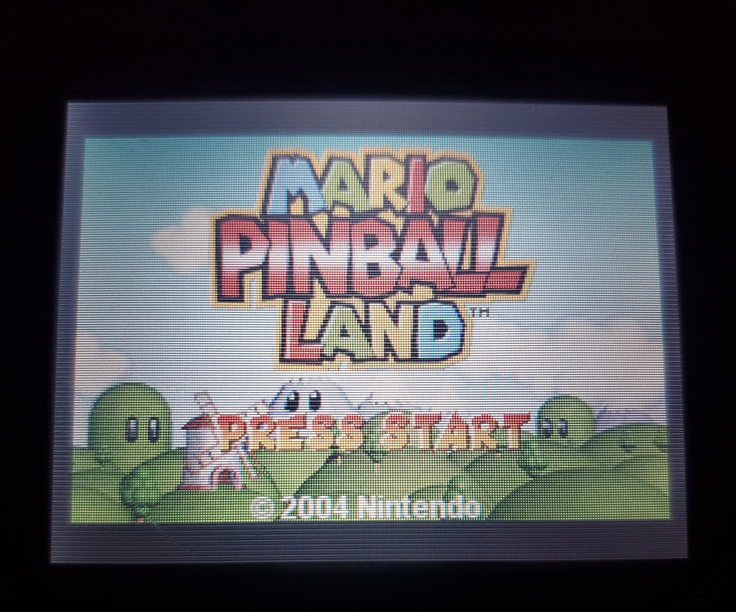 Mario Pinball Land GBA Video Game Boy Advance