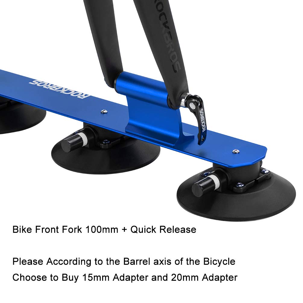 ROCKBROS Suction Cup Bike Rack for Car Roof Quick Release Sucker Mount