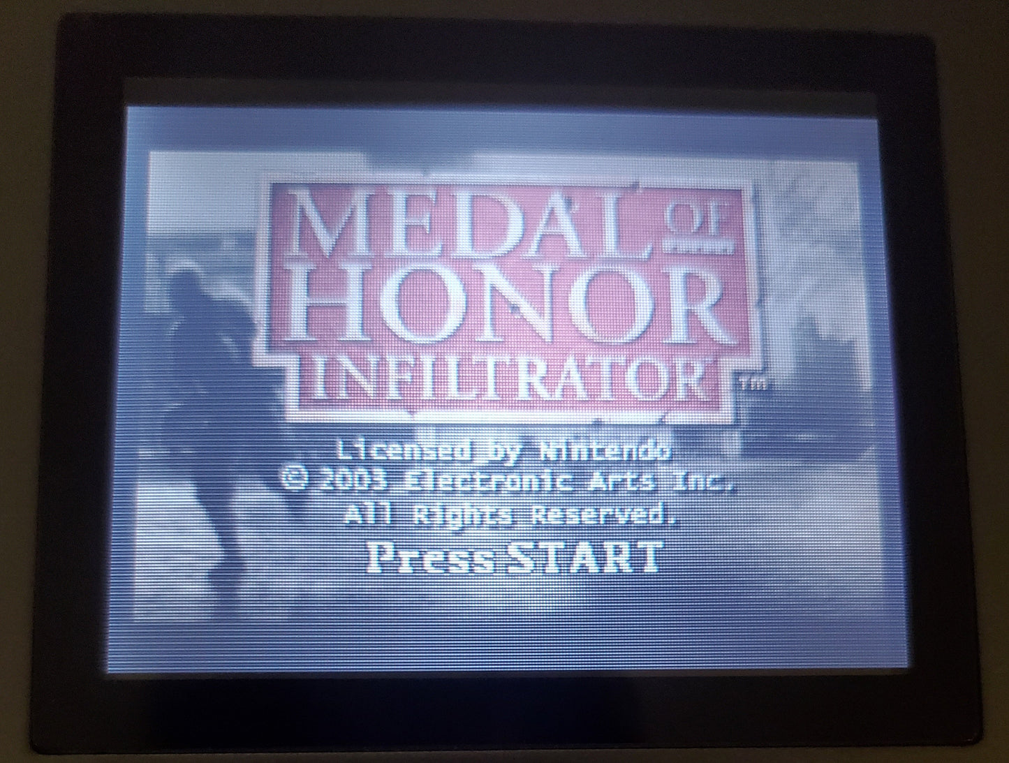Medal of Honor Infiltrator GBA Video Game Boy Advance Nintendo