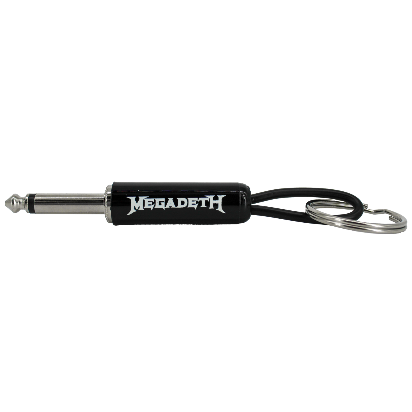 Megadeth Logo Guitar Plug Keychain