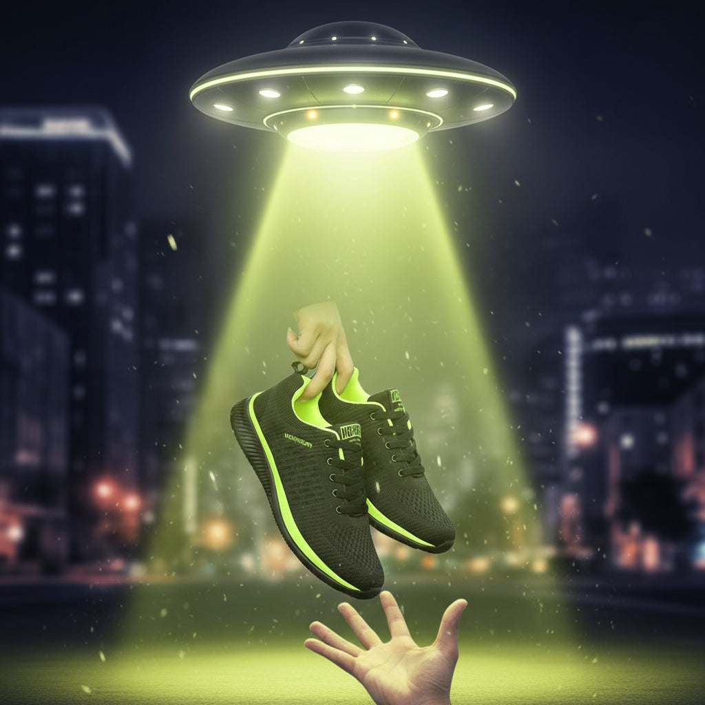 Men’s AirFlow Sport Sneakers | Ultra-Breathable Lightweight Running and Walking Shoes for Casual Comfort - Premium shoes from Lizard Vigilante - Just $15.99! Shop now at Lizard Vigilante