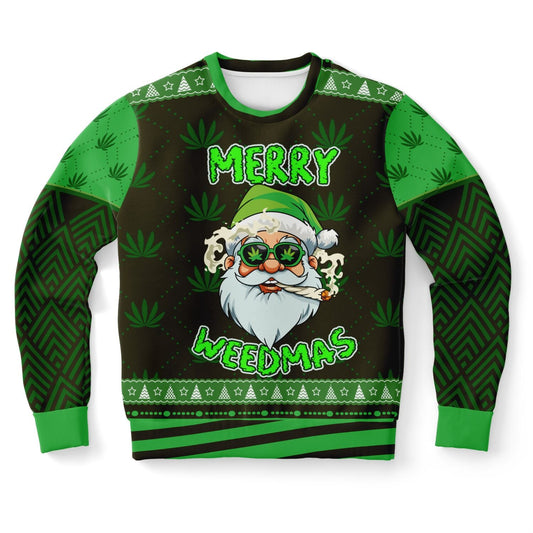 Merry Weedmas Christmas Sweatshirt