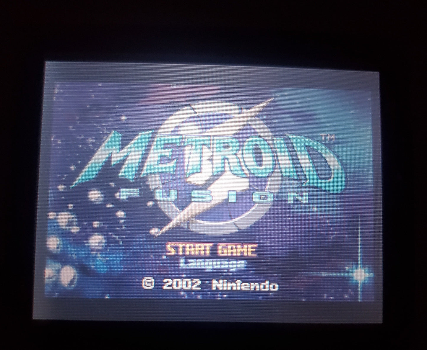 Metroid Fusion GBA Video Game Boy Advance