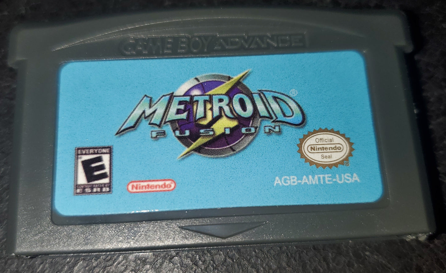 Metroid Fusion GBA Video Game Boy Advance