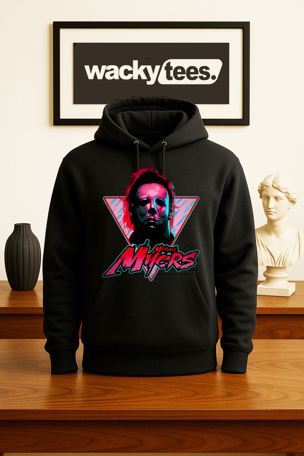 Michael Myers 80s style Horror Terror Halloween Graphic Tee Shirt