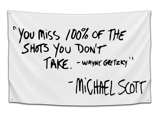 Michael Scott Shots Quote