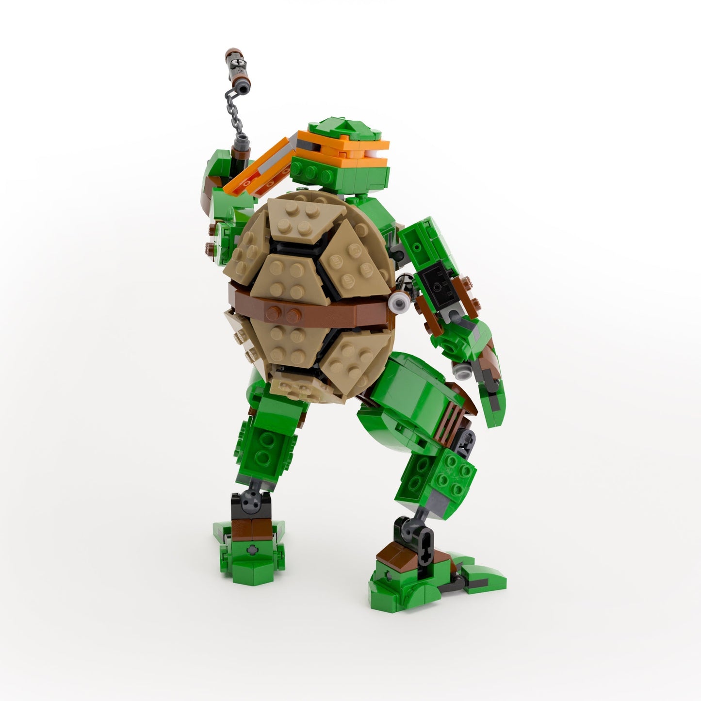 Michelangelo - Custom TMNT Figure made using LEGO parts  - B3 Customs
