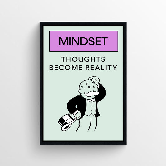 Mindset Monopoly Poster
