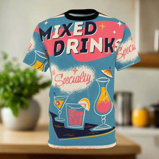 Mixed Drinks Our Specialty Unisex Tee - Lizard Vigilante