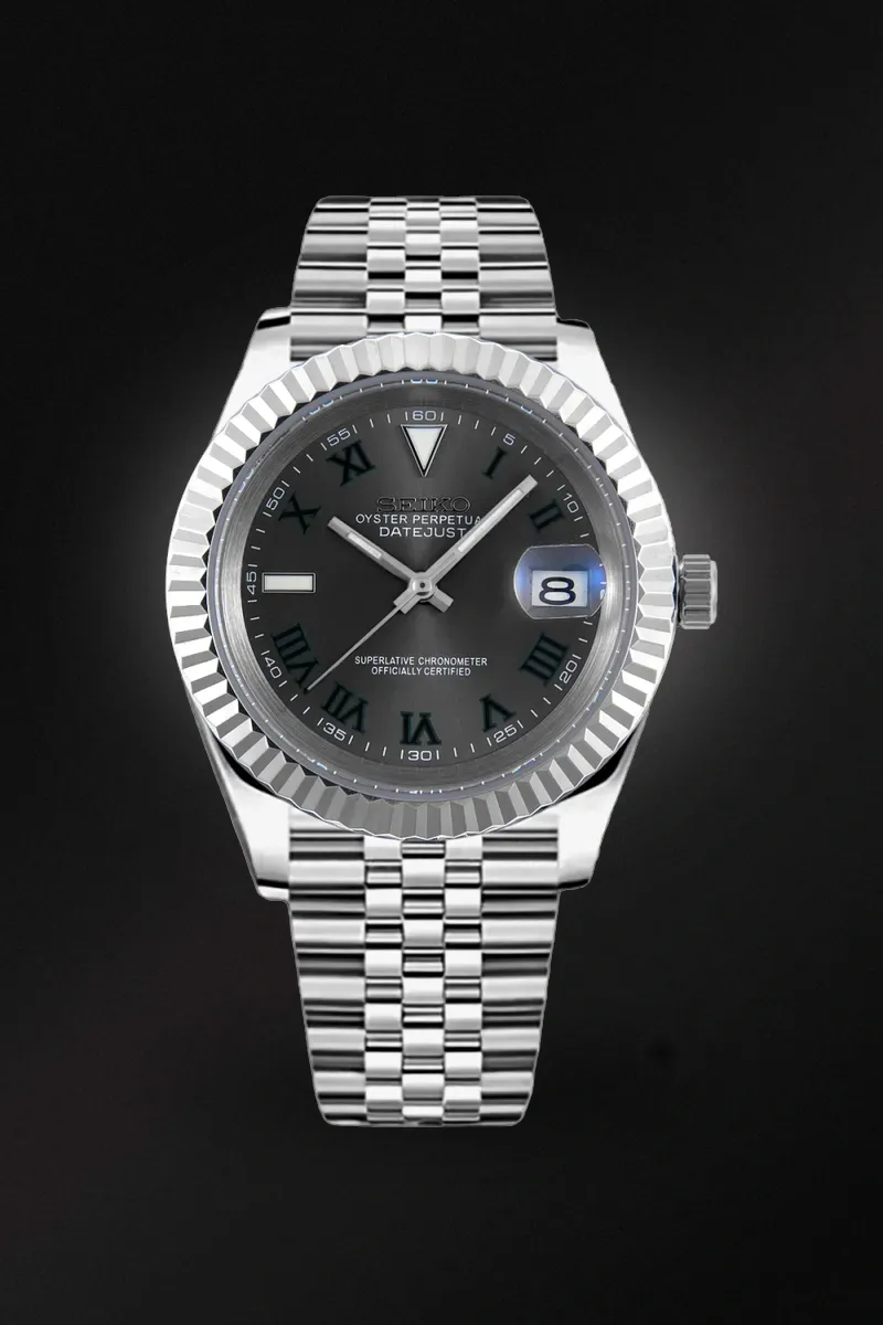 Mod Datejust Wimbledon Gray