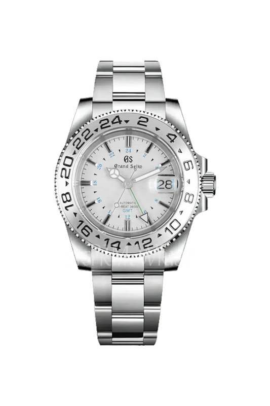 Mod GMT-Master II GS Silver White