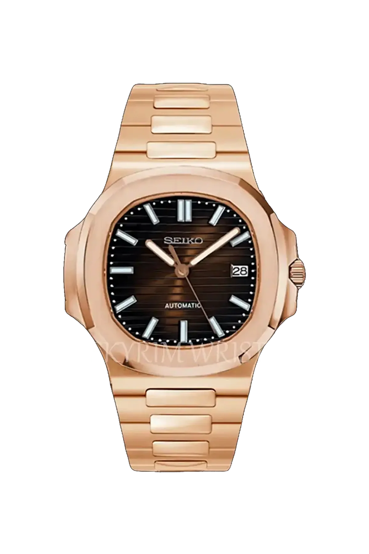 Mod Nautilus Rose Gold Brown