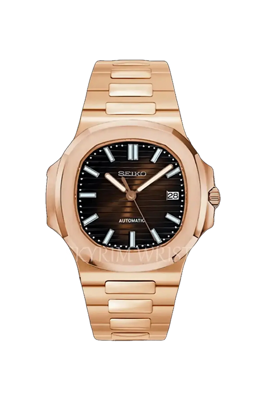 Mod Nautilus Rose Gold Brown