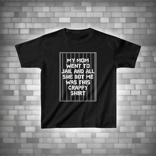 Mom Went To Jail Kids Heavy Cotton™ Tee - Lizard Vigilante