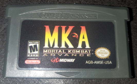 Mortal Kombat Advance MKA GBA Video Game Boy Advance