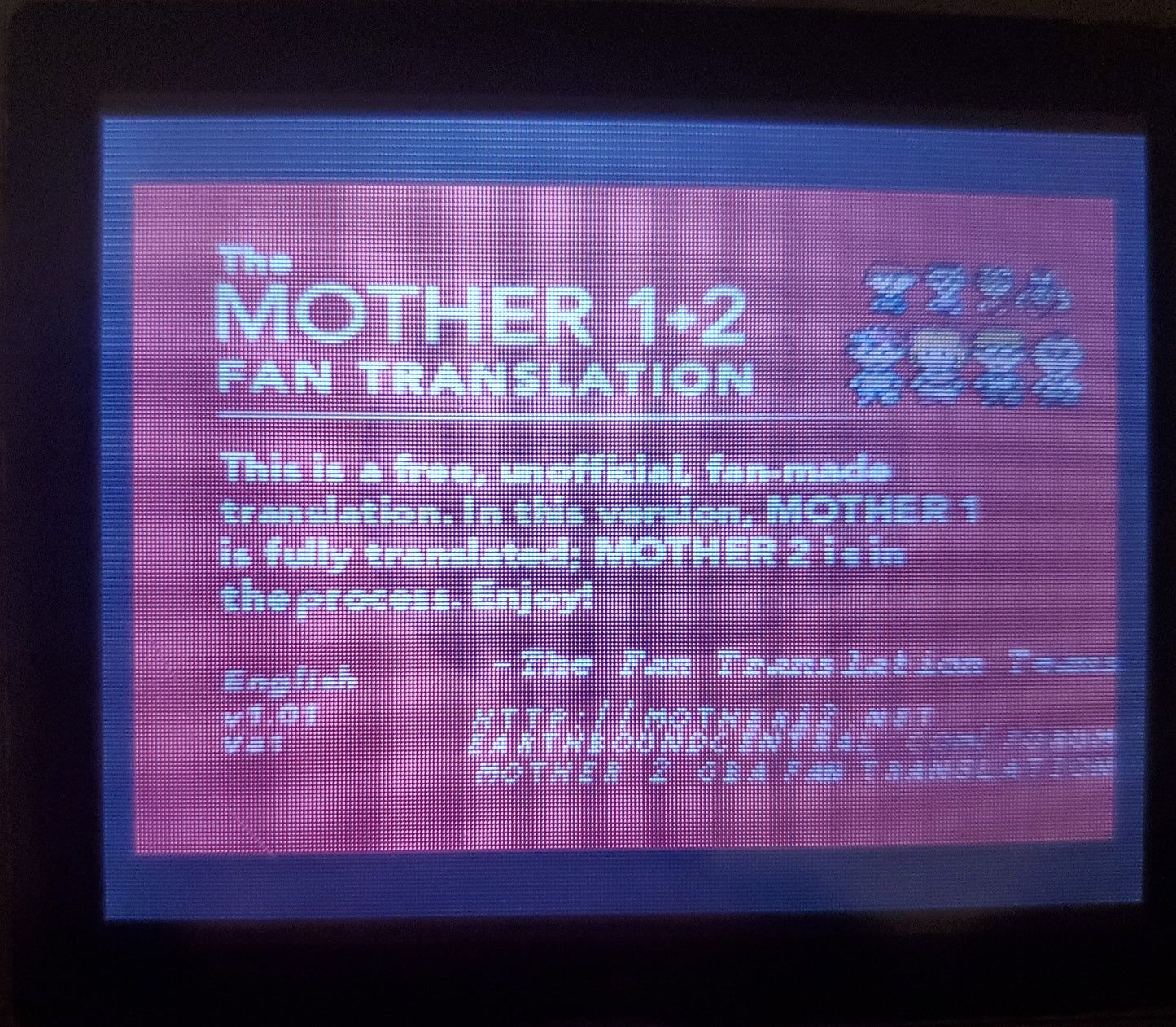 Mother 1 + 2 GBA Video Game Boy Advance