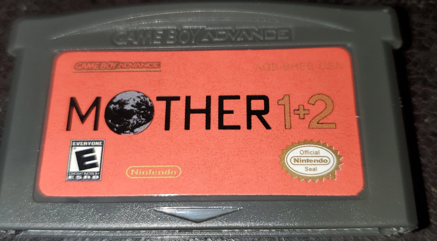 Mother 1 + 2 GBA Video Game Boy Advance