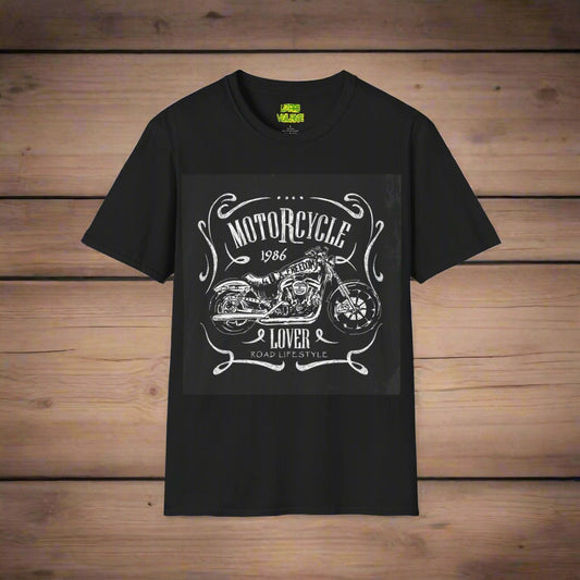 Motorcycle Lover Unisex Softstyle T-Shirt - Lizard Vigilante