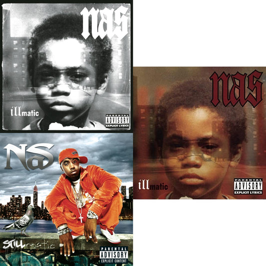 Nas - Illmatic & Stillmatic & Illmatic (10Th Anniversary Edition) - CD Bundle