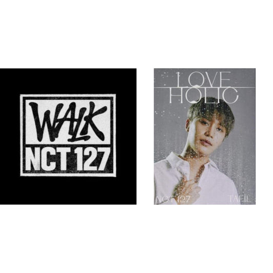 Nct 127 - Loveholic: Taeil Ver. (Limited/Trading Card Type B) & Walk - The 6Th Album (Photobook A Ver.) - CD Bundle