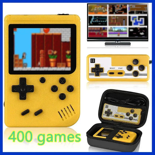 NEW Portable Retro Mini Video Game Console 8-Bit Handheld Game Player Built-in 400 games AV Out Game Console Gameboy videojuego - Premium  from Lizard Vigilante - Just $3.99! Shop now at Lizard Vigilante